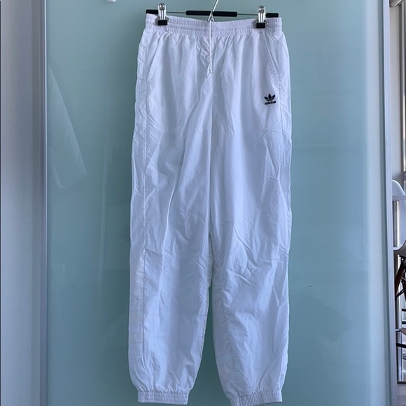 adidas Pants - White adidas track pants